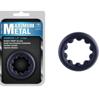 Maximum Metal Silicone Cock Ring